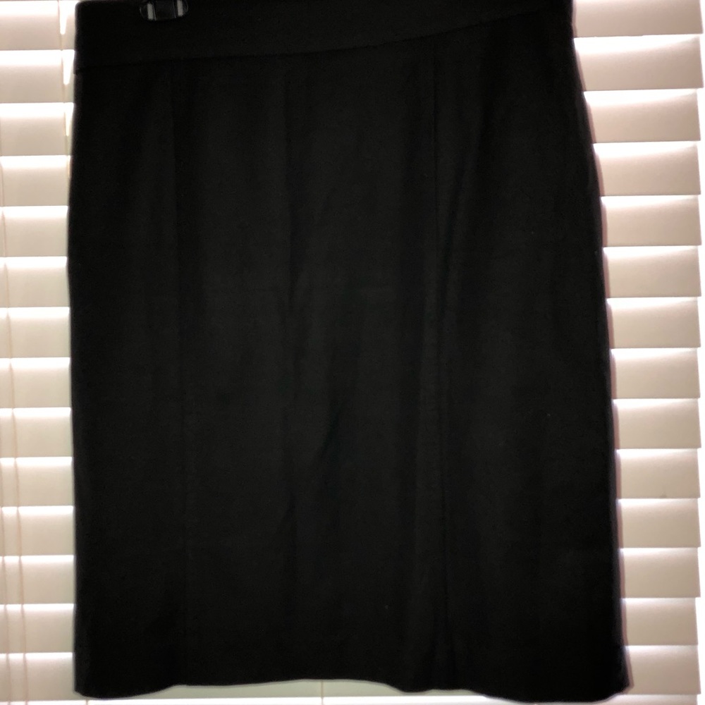Saks Fifth Avenue Black Pencil Skirt 12
